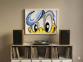 "Duck in an expressionist style"